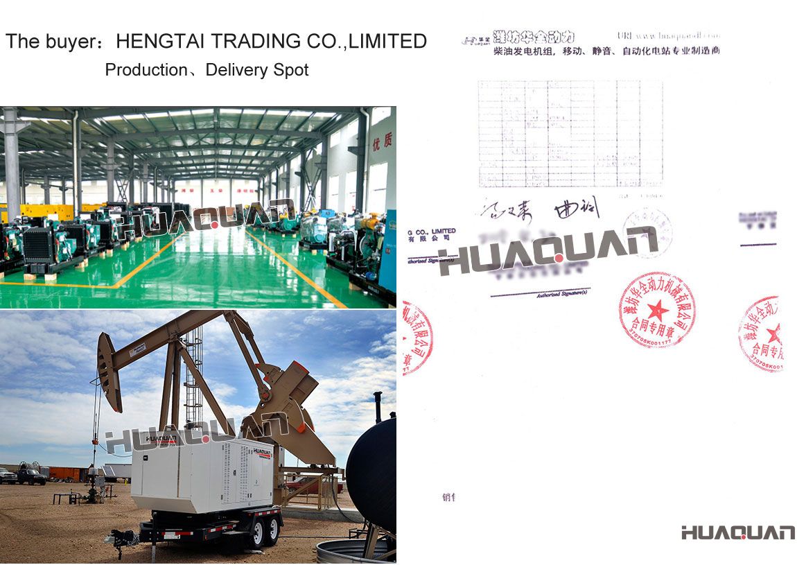 安哥拉客戶(hù)購(gòu)買(mǎi)200kw 100kw 50kw玉柴發(fā)電機(jī)組 5臺(tái)水泵