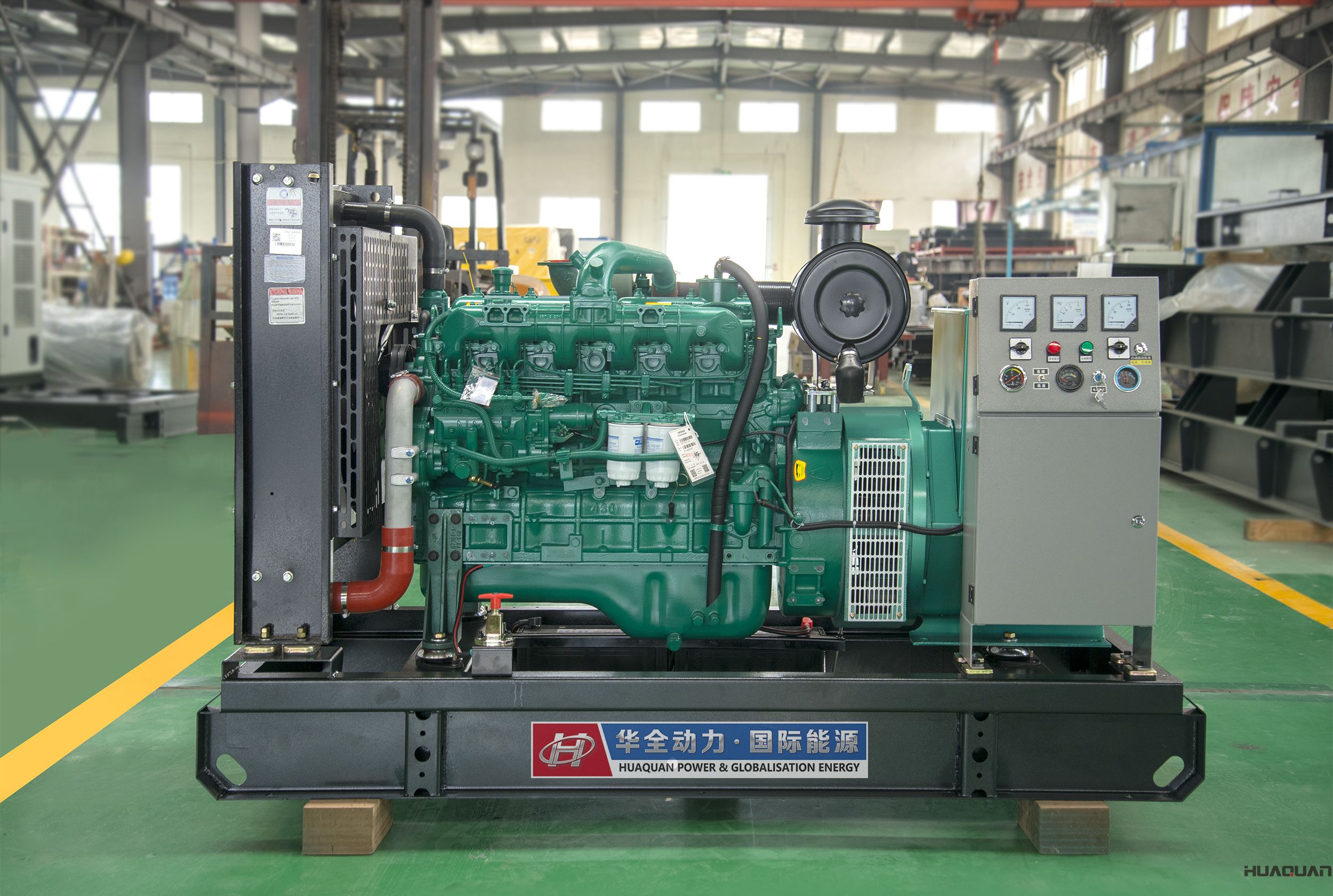 2018年4月4日華全動力80kw標配柴油發(fā)電機組發(fā)往四川省