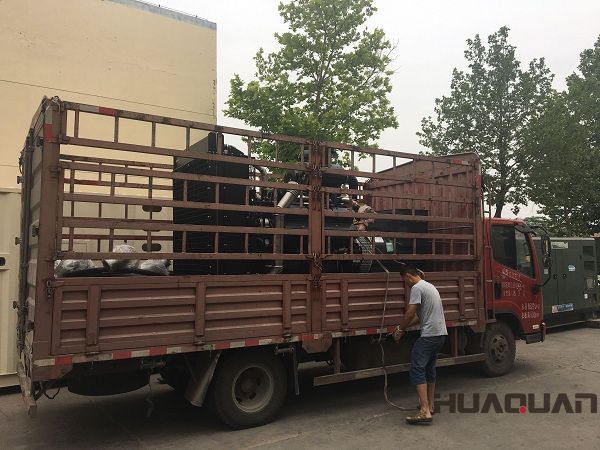 2018年5月27日一臺600kw立柜四保護發(fā)電機組成功發(fā)往江西省萍鄉(xiāng)市