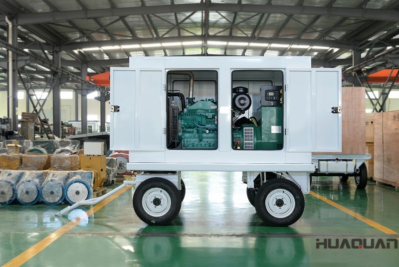 2018年5月31日一臺(tái)100kw移動(dòng)靜音拖車發(fā)電機(jī)組從華全順利發(fā)往天津市北城區(qū)