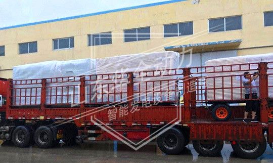 華全400kw玉柴靜音型發(fā)電機(jī)組發(fā)往河南鄭州