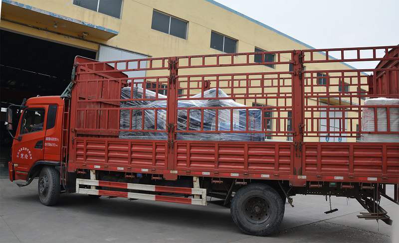 天氣陰沉，張先生從華全動(dòng)力采購(gòu)的500kw靜音型發(fā)電機(jī)組于3月4日發(fā)往山東省