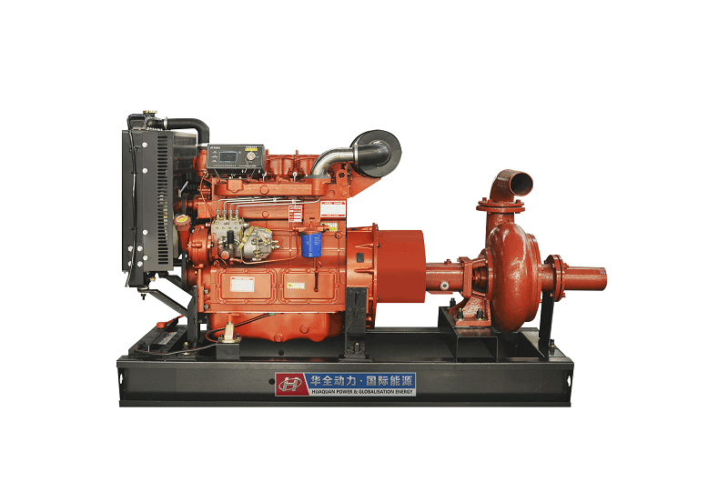 華全動(dòng)力一臺(tái)30kw標(biāo)配水泵機(jī)組于4月17日發(fā)往上海