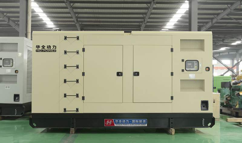 4月24日，一臺(tái)400kw靜音箱發(fā)電機(jī)組從華全動(dòng)力發(fā)往山東