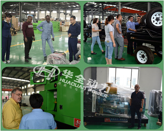 印尼客戶在華全選購發(fā)電機組