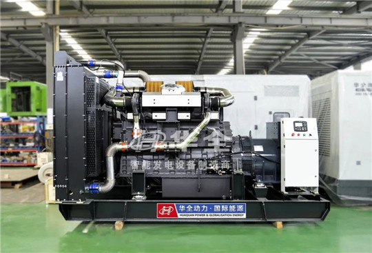 華全600千瓦發(fā)電機組發(fā)往河南