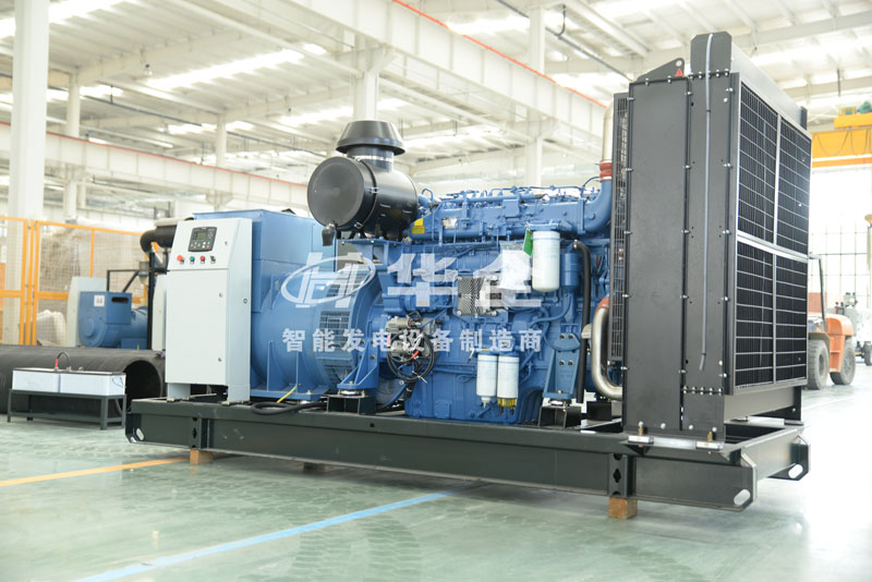 華全700千瓦開架發(fā)電機(jī)組，為化肥廠企業(yè)保障電力