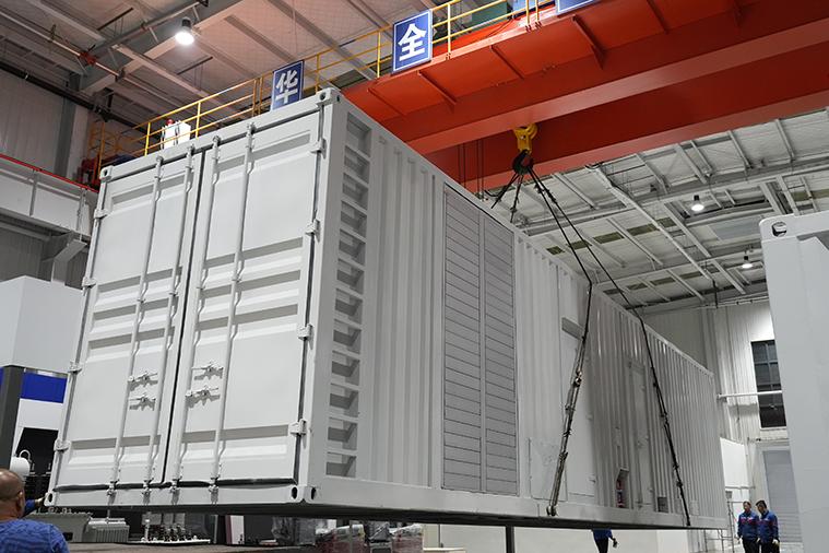 華全電力發(fā)貨！中亞客戶(hù)定制集裝箱發(fā)電站，交貨在即