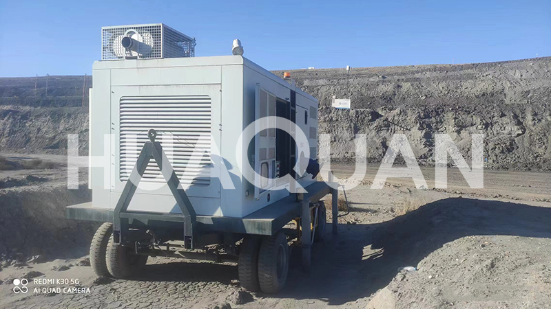 北京豐臺600kW移動式發(fā)電機(jī)組電站項目