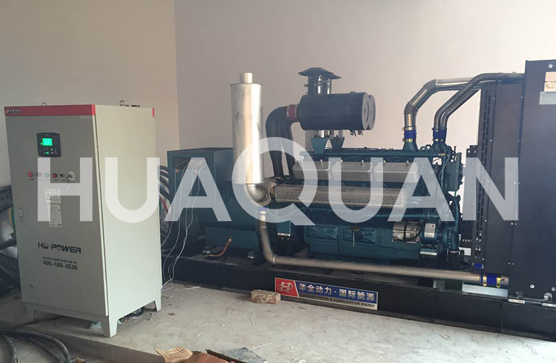 坦桑尼亞550kW發(fā)電機組電站項目