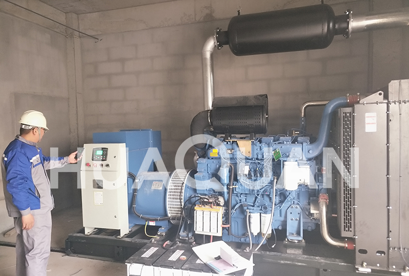 河北省平鄉(xiāng)某學(xué)校350kW發(fā)電機組電站項目