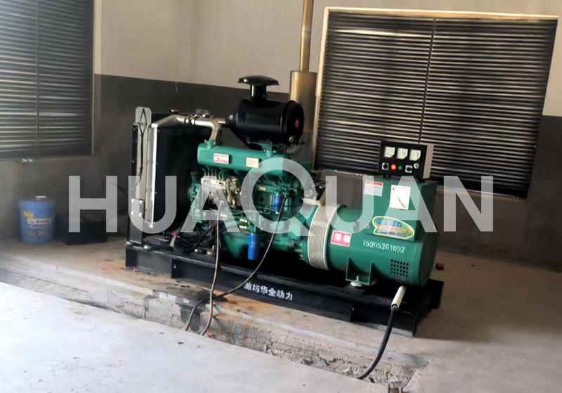 河北邯鄲臨漳縣某中學(xué)350kW發(fā)電機組電站項目