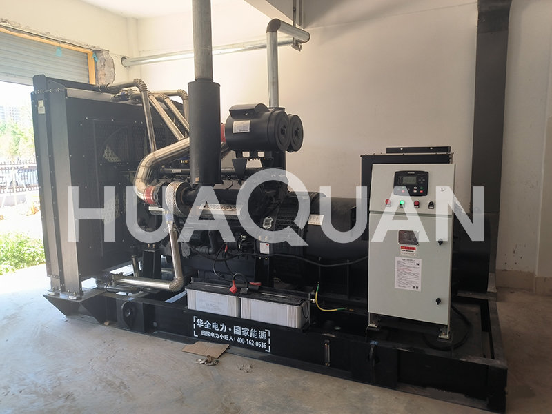 江蘇連云港灌南縣某?？茖W校300kW發(fā)電機組電站項目