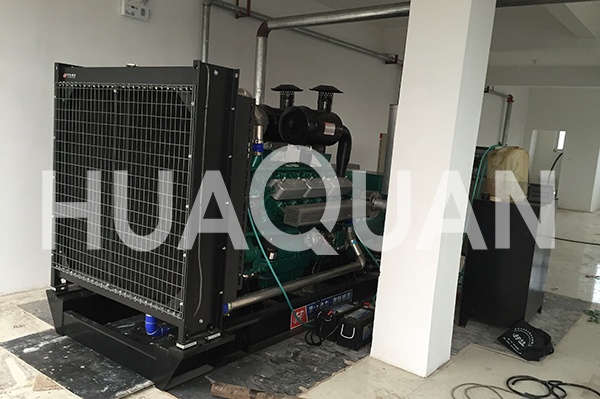 浙江某大學(xué)450kW發(fā)電機(jī)組電站項(xiàng)目