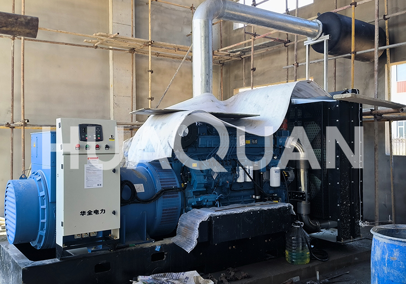 山東濰坊某足球?qū)W校400kW發(fā)電機(jī)組電站項(xiàng)目